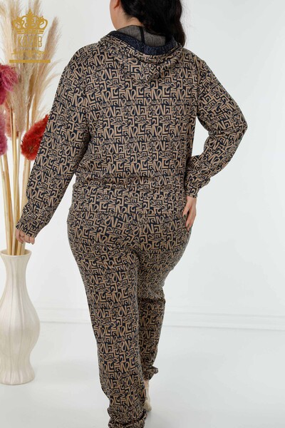 Set de trening de damă cu ridicata, model mixt, nurcă bleumarin - 17445 | KAZEE - 10