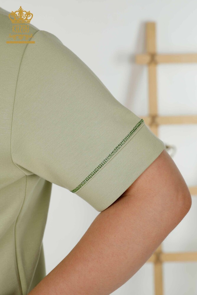 Set de trening pentru femei cu glugă verde - 20392 | KAZEE - 8