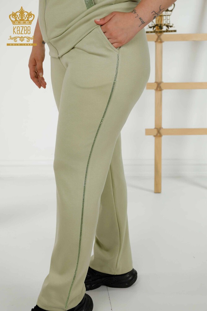 Set de trening pentru femei cu glugă verde - 20392 | KAZEE - 12