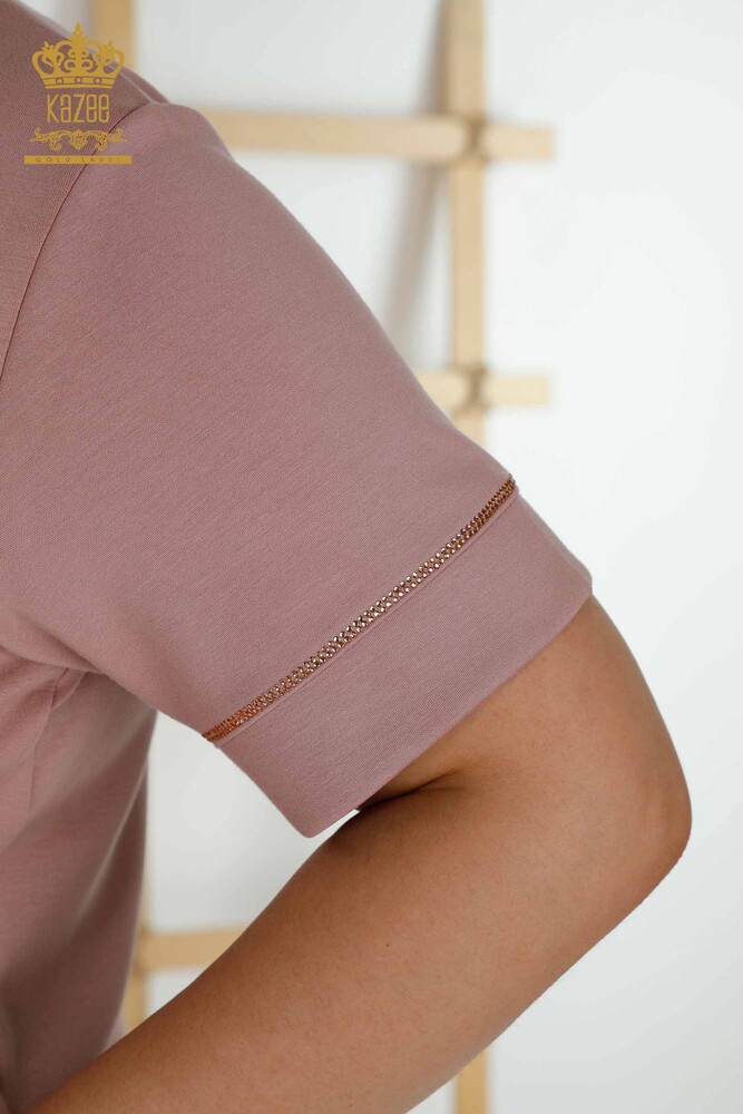 Set de trening pentru femei cu glugă Dusty Rose - 20392 | KAZEE - 6