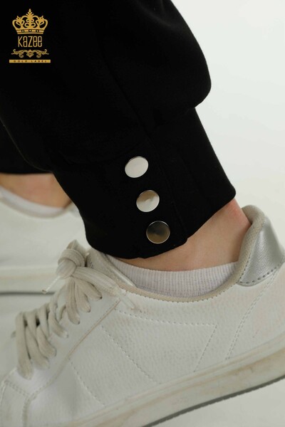 Set de trening pentru femei cu ridicata - Maneca scurta - negru - 17680 | KAZEE - 10