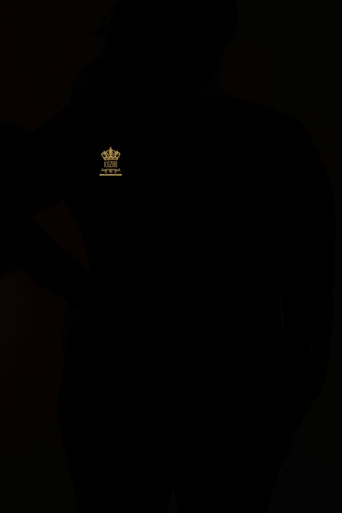 Bluză de damă cu model negru cu ridicata - 79043 | KAZEE - 6