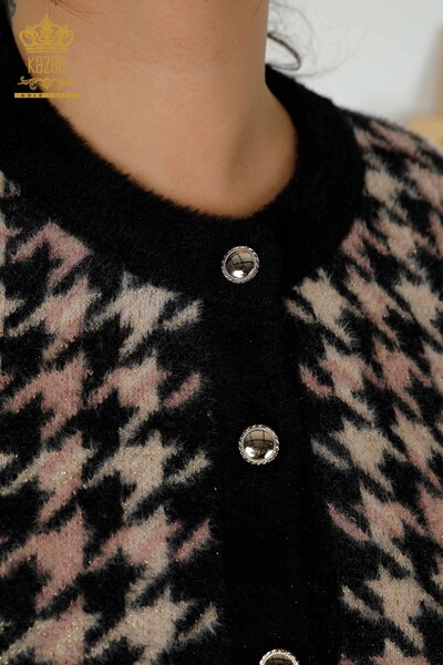 Cardigan cu ridicata pentru femei Angora Black - 30128 | KAZEE - 3