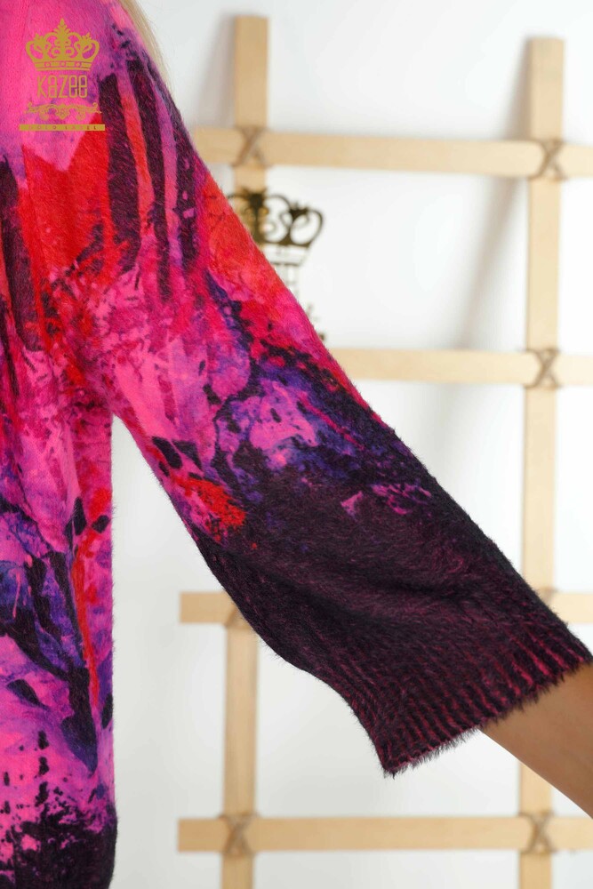 Cardigan cu ridicata pentru femei Angora Digital - 30345 | KAZEE - 5