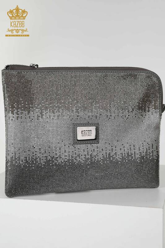 Geanta en-gros pentru femei Kazee Detailed Grey - 527 | KAZEE