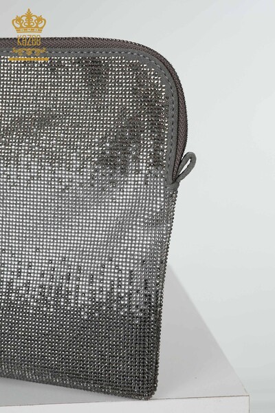 Geanta en-gros pentru femei Kazee Detailed Grey - 527 | KAZEE - Thumbnail