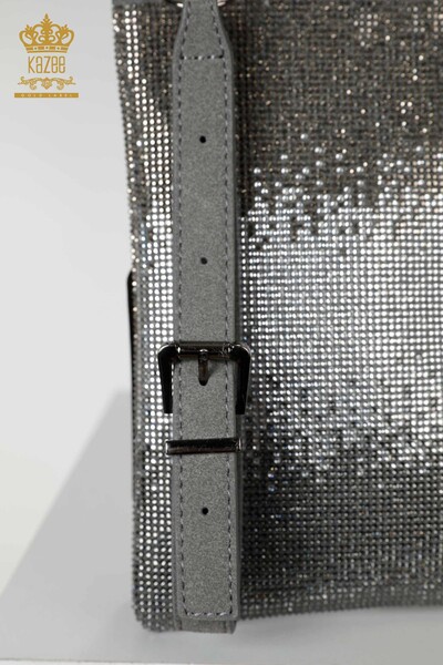 Geanta en-gros pentru femei Kazee Detailed Grey - 527 | KAZEE - Thumbnail