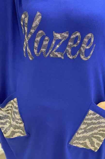 Îmbrăcăminte cu ridicata pentru femei Buzunare Tricoturi cu piatră strălucitoare - 16099 | Kazee