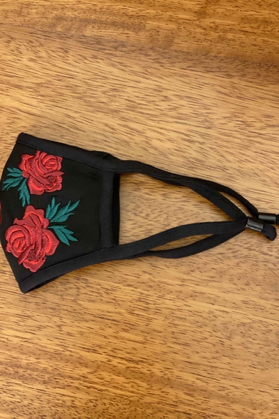 Masca en-gros pentru femei cu detaliu trandafir - 368 | KAZEE - Thumbnail