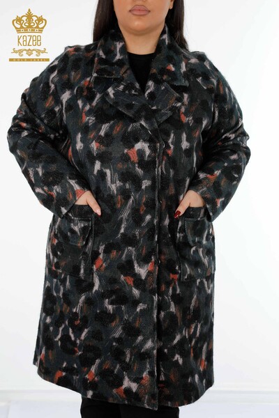 En-gros haină de damă cu model - 19130 | KAZEE - Thumbnail