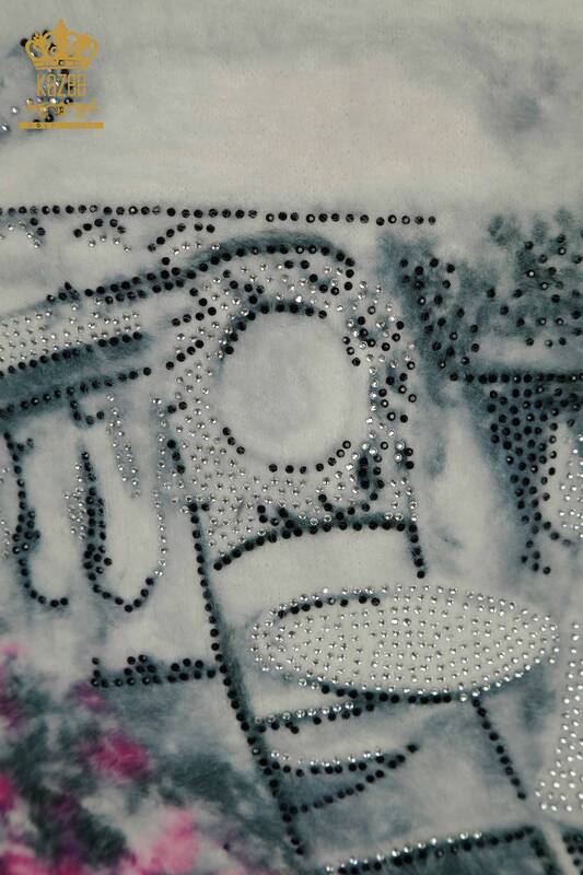 Angro Tricotaj de damă Angora - cu mânecă lungă - Digital - 40013 | KAZEE
