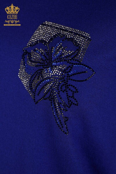 Pulover de tricotaj pentru femei cu ridicata - Model american - Saks - 30534 | KAZEE - Thumbnail