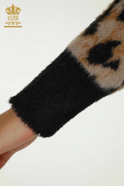 Pulover de tricotaj de damă cu ridicata - model leopard - 30631 | KAZEE - Thumbnail