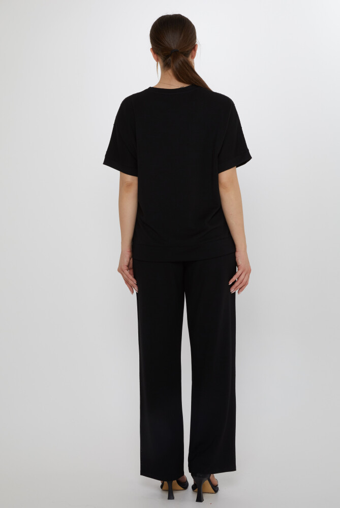 Ensemble Survêtement Stone Brodé Noir - 17867 | KAZEE (Lot de 3 L-XL-2XL) - 9