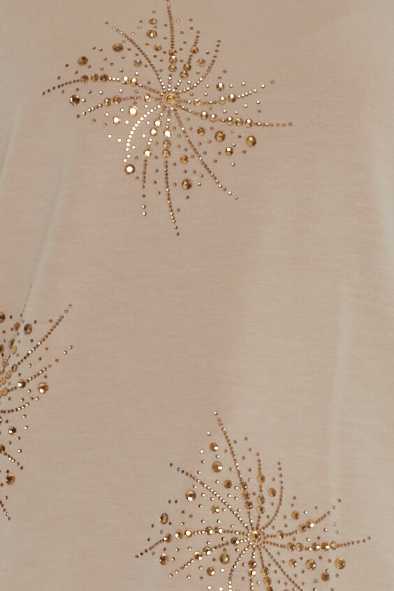 Eşofman Takımı Kısa Kollu Bej - 17893 | KAZEE (3'lü Set M-L-XL) - 5