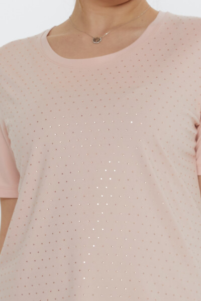 پودر بلوز آستین کوتاه - 80033 | KAZEE (ست 3 M-L-XL) - 4