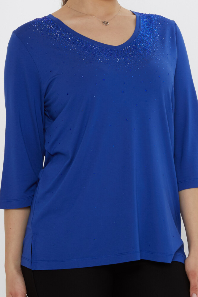 ساکس دوزی سنگ بلوز - 80034 | KAZEE (ست 3 M-L-XL) - 5