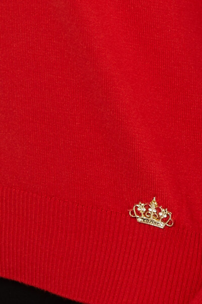 لوگوی ژاکت بافتنی مرجانی پایه - 16663 | KAZEE (مجموعه 4 عددی L-XL-2XL-3XL) - 4