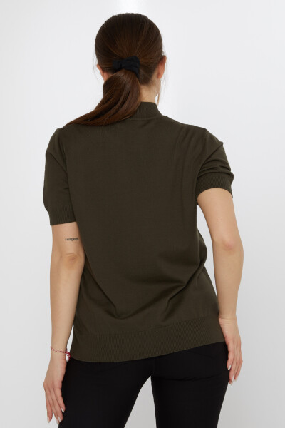 ژاکت بافتنی طرح دار Vert - 30663 | KAZEE (مجموعه 3 عددی XL-2XL-3XL) - 5