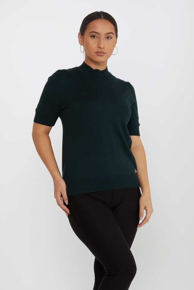 ژاکت بافتنی مدل آمریکایی روغن لوگو - 16168 | KAZEE (مجموعه 4 عددی L-XL-2XL-3XL) - 2