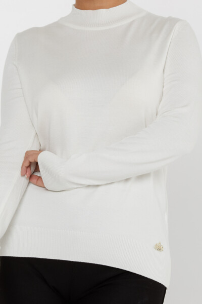 لوگوی ژاکت بافتنی با جزئیات پایه اکرو - 16663 | KAZEE (مجموعه 4 عددی L-XL-2XL-3XL) - 3