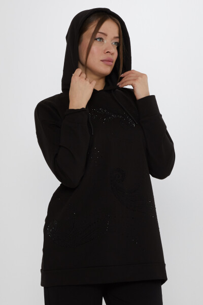 ست کت و شلوار با جزئیات مشکی - 17896 | KAZEE (ست 3 M-L-XL) - 3