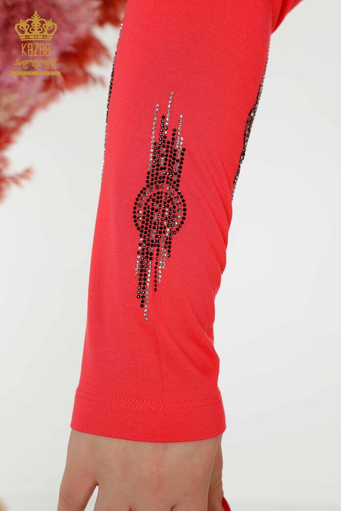 فروش عمده بلوز زنانه با طرح گل انار-79043 / کازی - 5