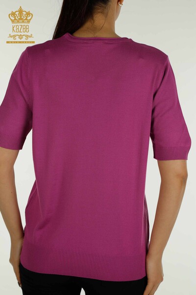 فروش عمده ژاکت بافتنی زنانه - مدل آمریکایی - یاسی - 15943 | KAZEE - 7