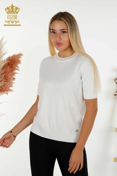 فروش عمده ژاکت بافتنی زنانه مدل آمریکایی ,اکرو - 30255 | KAZEE - 1