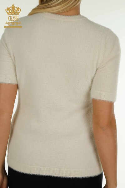فروش عمده ژاکت بافتنی زنانه - آنگورا - پایه - سنگ - 30589 | KAZEE - 6