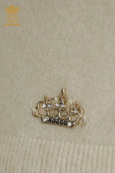 فروش عمده ژاکت بافتنی زنانه - آنگورا - پایه - سنگ - 30610 | KAZEE - 5