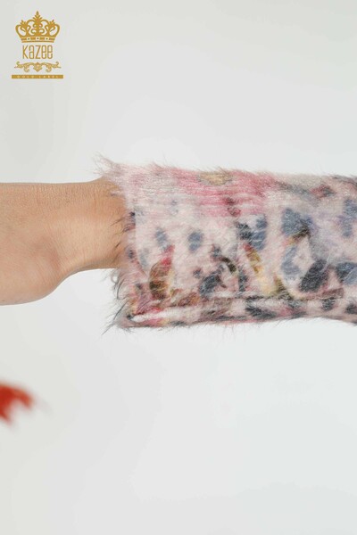 عمده فروشی لباس بافتنی زنانه موی خرگوش یا مرغوز ببر الگو راسو | 18989 / کازی - 6