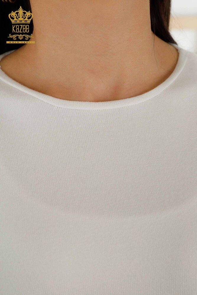 فروش عمده ژاکت بافتنی زنانه - پایه - اکرو - 30241 | KAZEE - 6