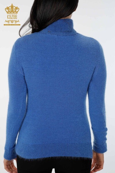 عمده فروشی ژاکت بافتنی زنانه گربه سنگ دوزی شده - 18759 | KAZEE - 5