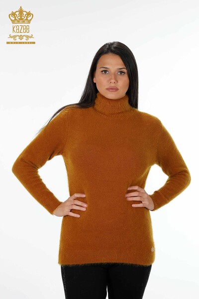 لوگوی آستین بلند ژاکت بافتنی زنانه - 18843 | KAZEE - 28