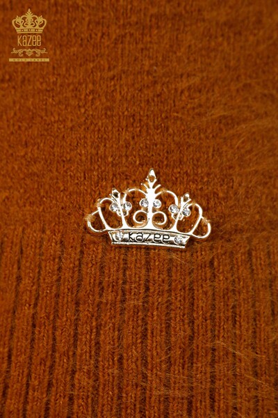 لوگوی آستین بلند ژاکت بافتنی زنانه - 18843 | KAZEE - 32