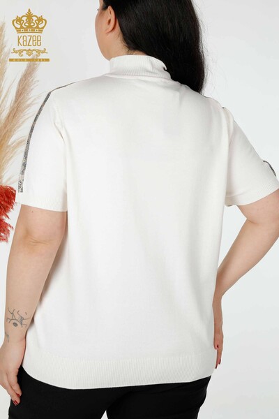 عمده فروشی ژاکت بافتنی زنانه با طرح ببر اکرو - 16999 | کازی - 7