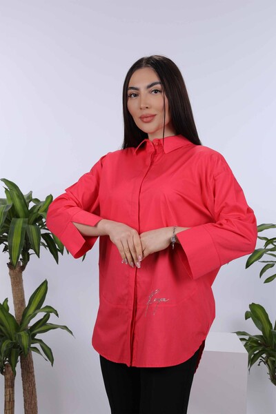 فروش عمده پیراهن زنانه - لوگوی Kazee - الگوی پروانه - 20107 | KAZEE - Thumbnail