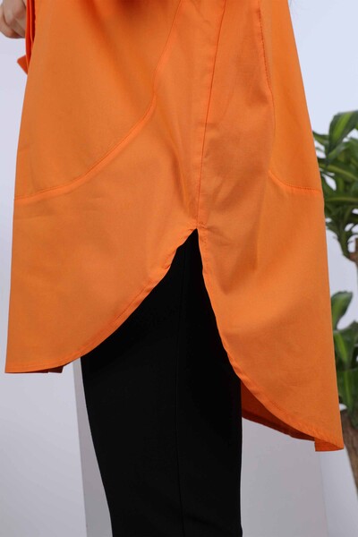فروش عمده پیراهن زنانه - طرح گل - سنگ دوزی - 17053 | KAZEE - Thumbnail