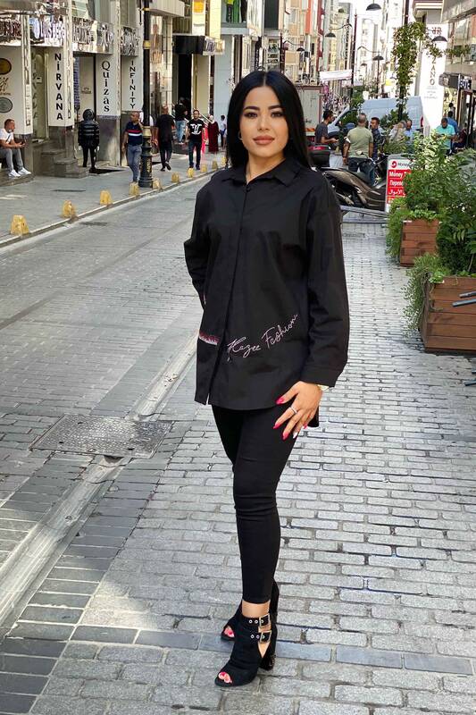 فروش عمده پیراهن زنانه - سنگ دوزی - طرح دار - 17225 | KAZEE