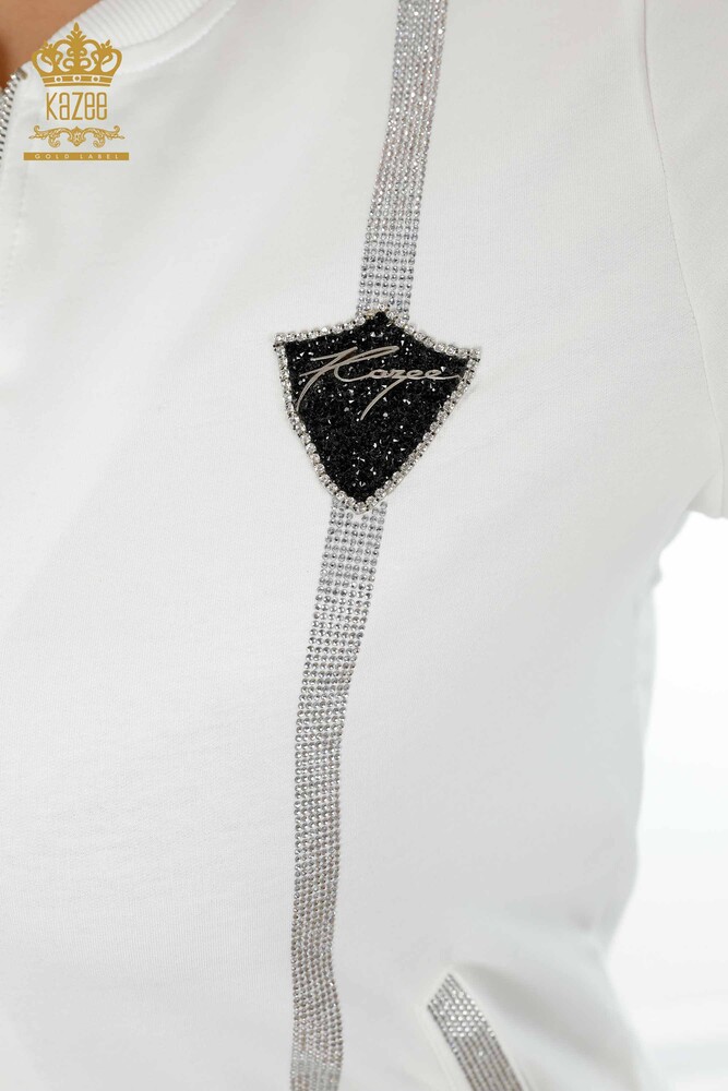 فروش عمده تیم ورزشی بانوان - آستین کوتاه - اکرو - 17392 | KAZEE - 4