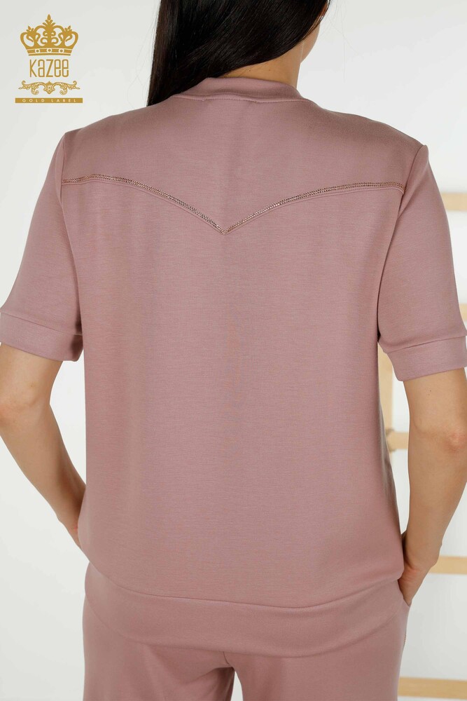 فروش عمده تیم ورزش بانوان - سنگ دوزی - رز - 17549 | KAZEE - 15