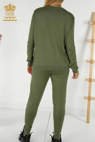 فروش عمده ست اسپرت زنانه - طرح پروانه - خاکی - 16678 | KAZEE - 12