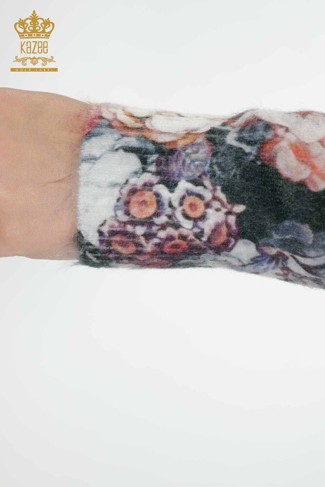 فروش عمده لباس بافتنی زنانه راسو سنگ دوزی آنگورا - 18997 | KAZEE - 6