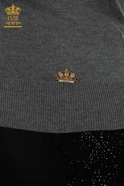 عمده فروشی لباس بافتنی زنانه انتراسیت پایه-15134 / کازی - 4