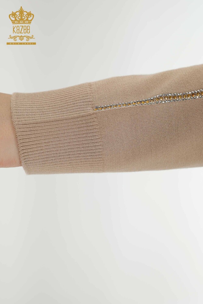 فروش عمده ژاکت بافتنی زنانه راسو طرح پرنده - 16459 | KAZEE - 8