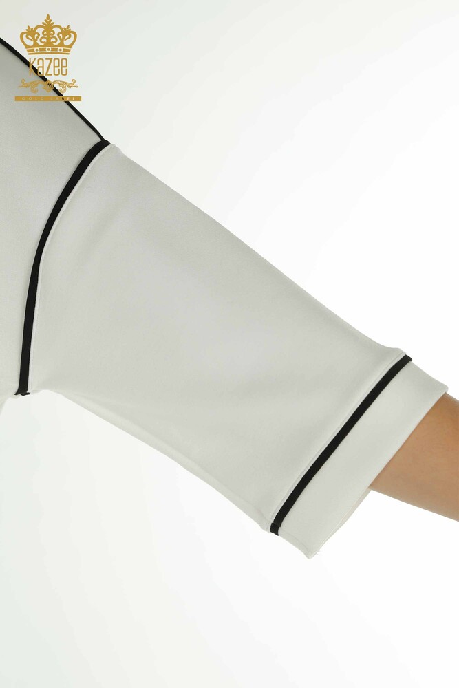 فروش عمده ست گرمکن زنانه با شورت پایه اکرو - 17699 | KAZEE - 4