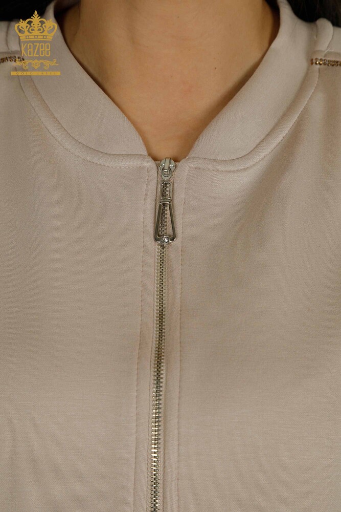 فروش عمده لباس گرمکن زنانه راسو آستین کوتاه - 17680 | KAZEE - 5