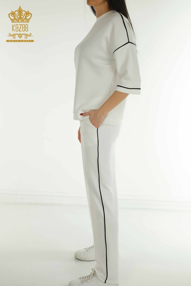 فروش عمده ست گرمکن زنانه با جیب اکرو - 17698 | KAZEE - 4