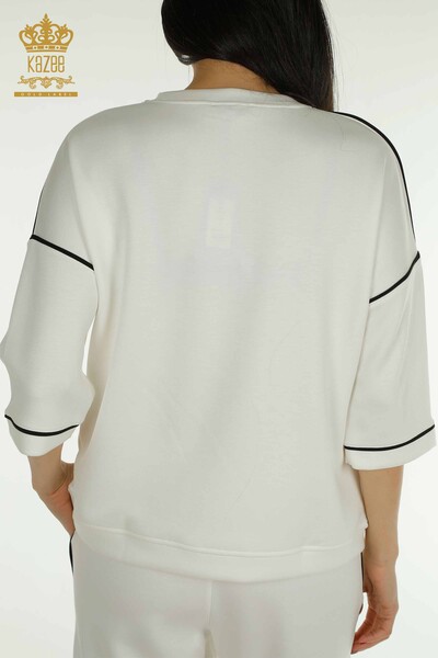 فروش عمده ست گرمکن زنانه با جیب اکرو - 17698 | KAZEE - 9